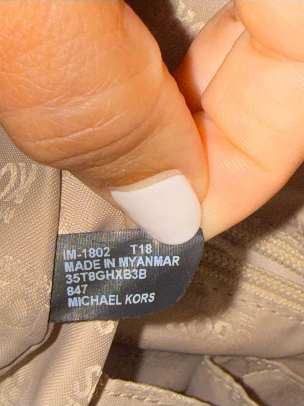 Michael Kors Hamilton Traveler Backpack Signature